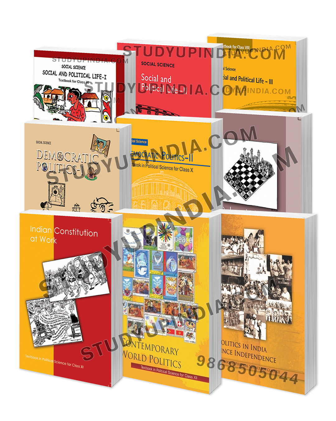 NCERT For UPSC Class 6 12 Pol Science Combo Set StudyUpIndia NCERT For UPSC Class 6 12 Pol Science Combo Set StudyUpIndia
