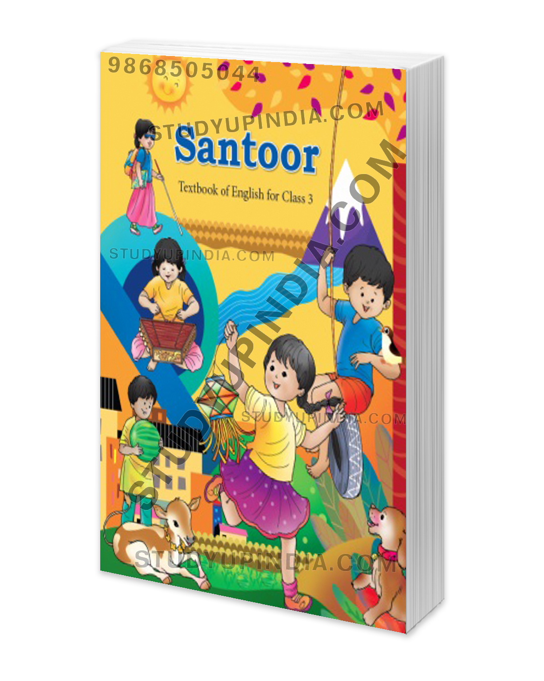 Ncert class 3 Santoor English Book 2024 Edition