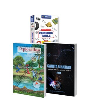 NCERT Class 9 Math , Science Book , Periodic Table Card ( Combo )