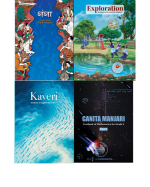 NCERT Class 9 COMBO PACK OF 4 BOOK KAVERI, GANGA, EXPLORATION (Science), GANITA MANJARI PART - 1 ENG MED 2026EDITION