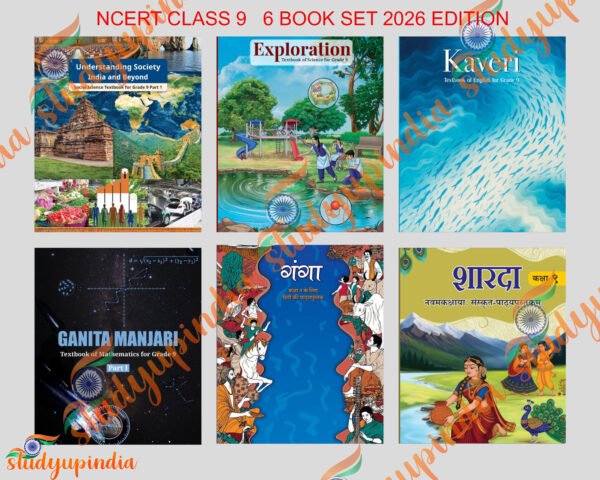 Blank 6 Panel Grid Comic Strip - 1 NCERT Class 9 COMBO PACK OF 6 BOOK KAVERI,UNDERSTANDING SOCIETY PART-1(SST) GANGA, EXPLORATION (Science),SHARDA (Sanskrit) GANITA MANJARI PART - 1 ENG MED 2026 EDITION